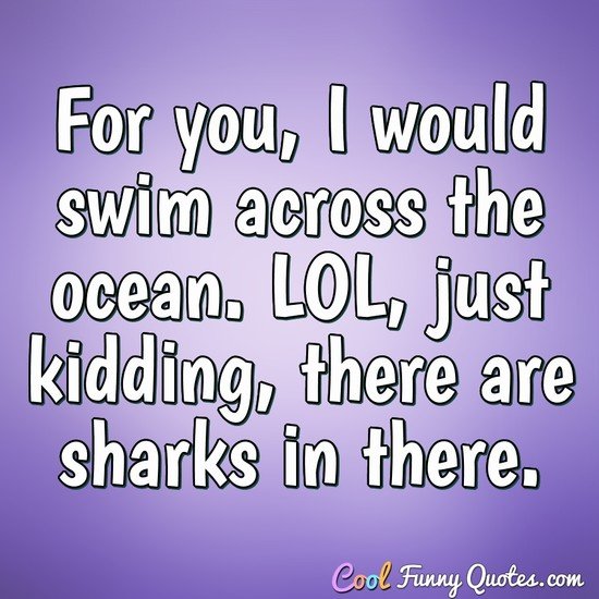swim quotes funny
